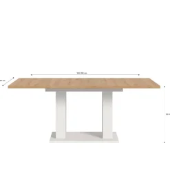 Discount Esszimmer Tisch Contrasta Ausziehtische