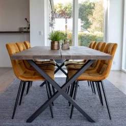 Online Esszimmer Tischgruppe Virian Tisch Mit Stühlen|Esszimmer Sets