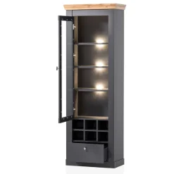Online Esszimmer Vitrine Saridio Vitrinenschrank|Büchervitrinen