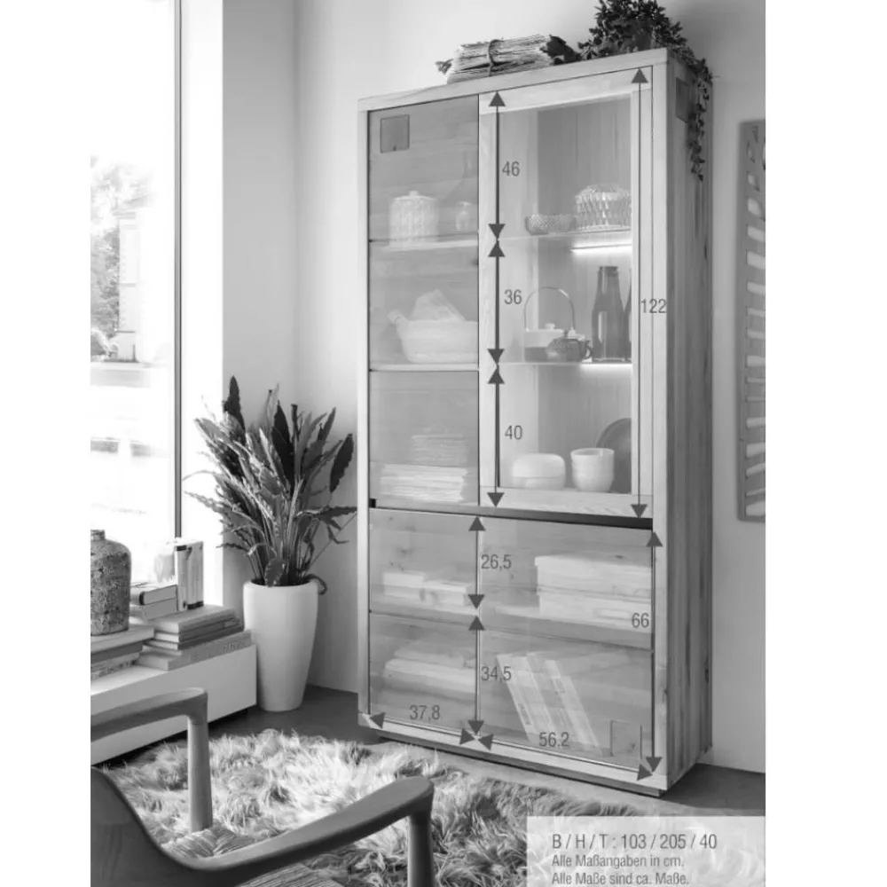 Esszimmer Vitrine Shailina*Pharao24 Discount