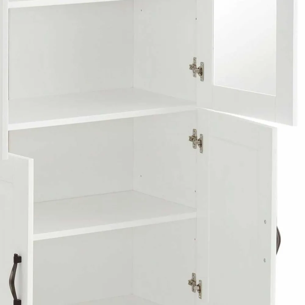 Esszimmer Vitrinenschrank Luizana Wohnzimmerschrank|Massivholz Schränke