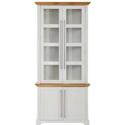 Clearance Esszimmer Vitrinenschrank Mevidra Massivholzmöbel|Vitrinenschrank