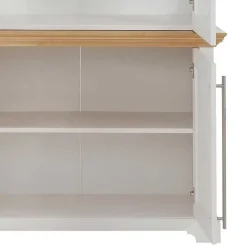 Clearance Esszimmer Vitrinenschrank Mevidra Massivholzmöbel|Vitrinenschrank