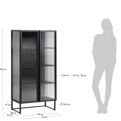 Esszimmer Vitrinenschrank Matrera*Pharao24 New