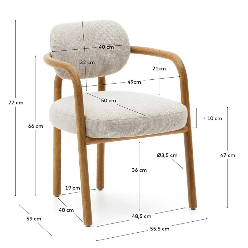 Esszimmerarmlehnstuhl Loreen*Pharao24 Best