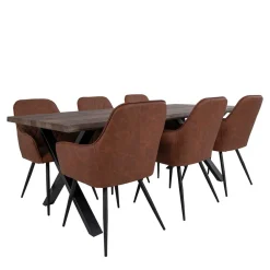 Clearance Esszimmergarnitur Vartess Tisch Mit Stühlen|Esszimmer Sets