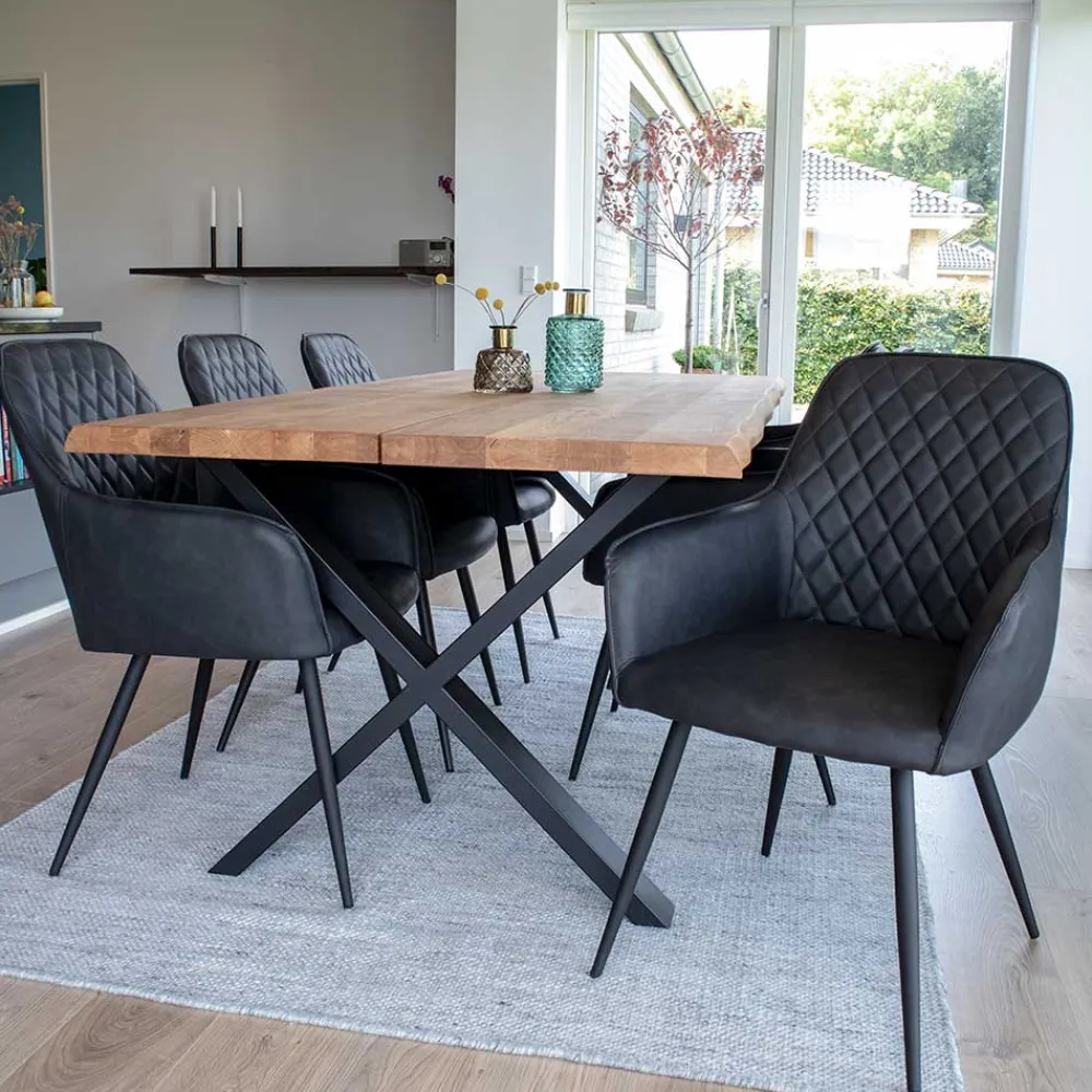 Clearance Esszimmergruppe Gabadoza Tisch Mit Stühlen|Esszimmer Sets