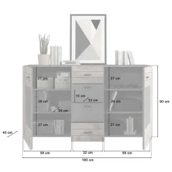 Esszimmersideboard Contreros*Pharao24