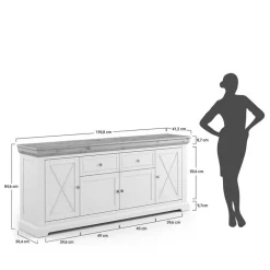 Esszimmersideboard Jeanys*Pharao24 Online