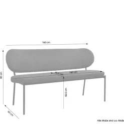 Esszimmersitzbank Zalabete*Pharao24 New