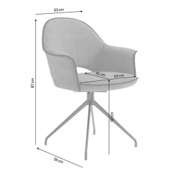 Clearance Esszimmerstuhl Set Adeliano Polstermöbel|Armlehnstühle