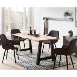 Esszimmerstuhl Set Anthrazit Algera*Pharao24 Discount