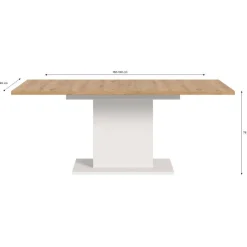 Esszimmertisch ausziehbar Contrasta*Pharao24 New