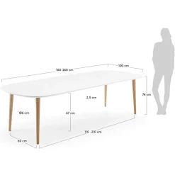 Clearance Esszimmertisch Exeta Küchentisch|Ausziehtische