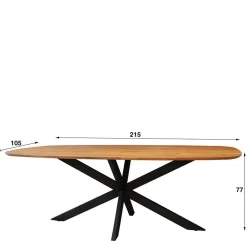 New Esszimmertisch Ledro Massivholztische|Küchentisch