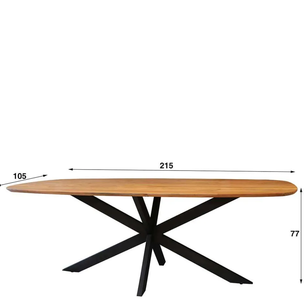 New Esszimmertisch Ledro Massivholztische|Küchentisch