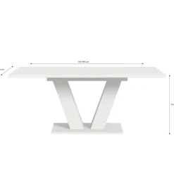 Outlet Esszimmertisch modern Finlay Ausziehtische