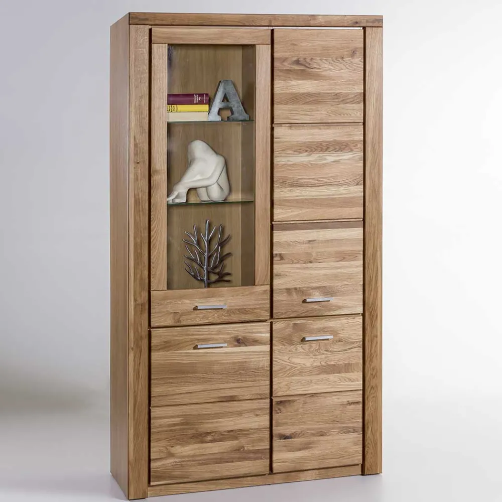 Best Esszimmervitrine Doncerta Massivholzmöbel|Wohnzimmerschrank