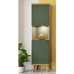 Esszimmervitrinenschrank Lora Stauraumvitrinen