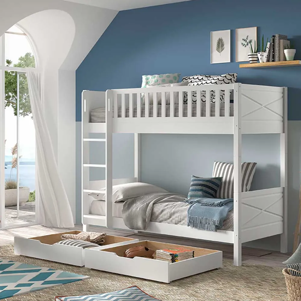 New Etagen Hochbett Milarin Massivholzbetten|Funktionsbetten