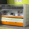 Outlet Etagenbett Orange Kinder Etagenbetten|Kinderbetten