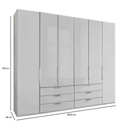 Falttürenschrank Monchy*Pharao24