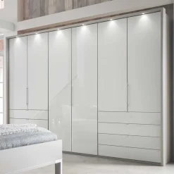 New Falttürenschrank Zymian Kleiderschränke|Schlafzimmerschränke