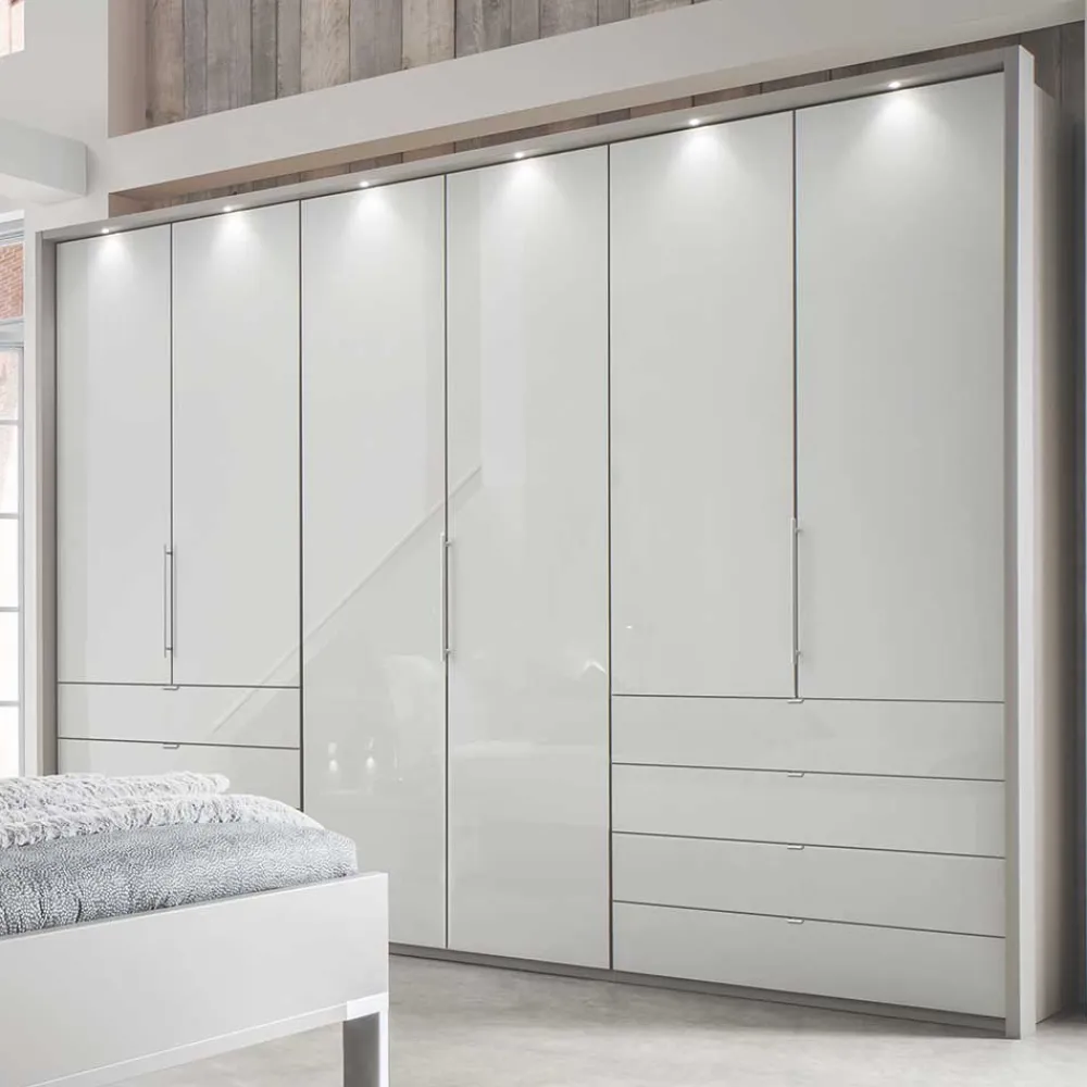 New Falttürenschrank Zymian Kleiderschränke|Schlafzimmerschränke