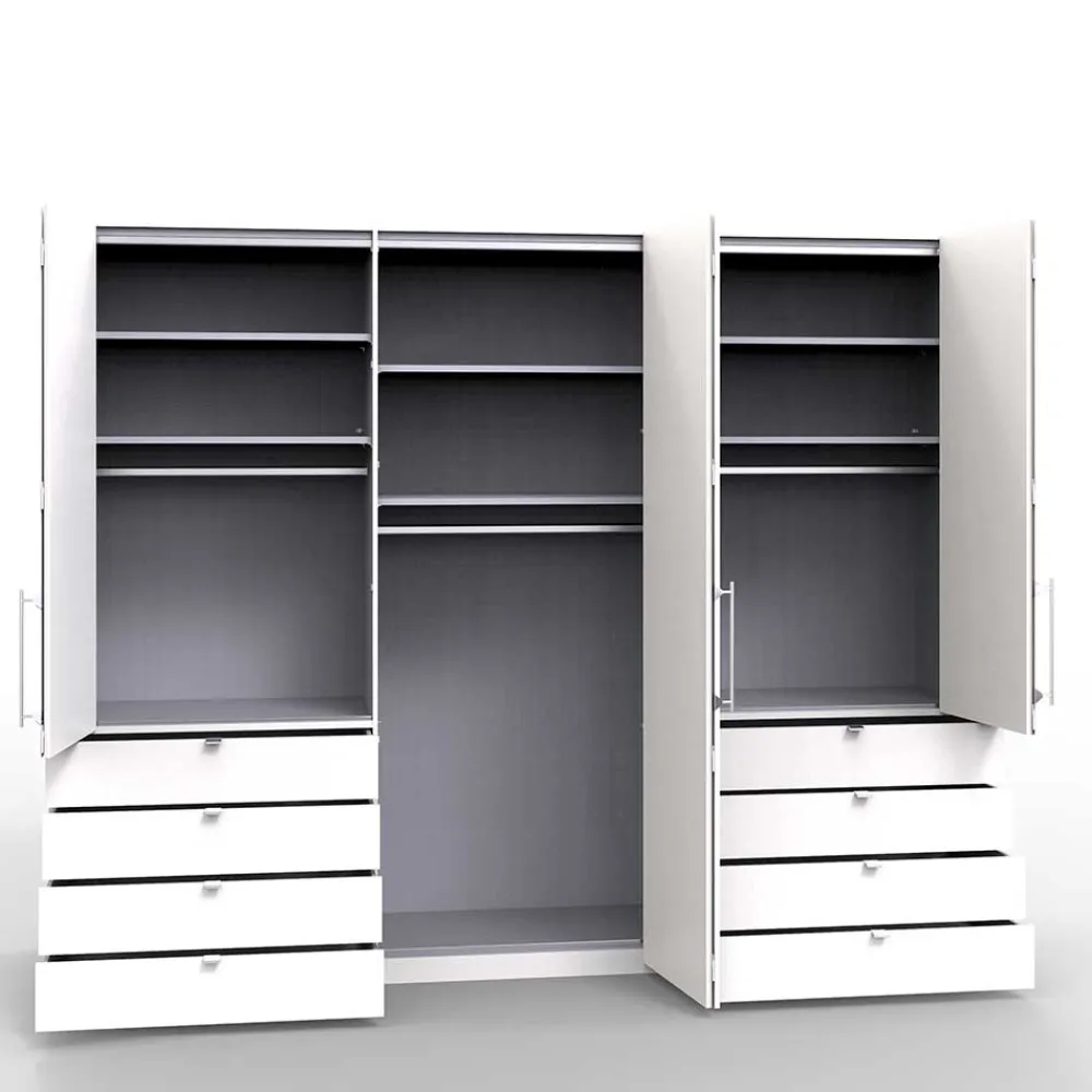 New Falttürenschrank Zymian Kleiderschränke|Schlafzimmerschränke