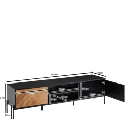 New Fernsehboard Petrol Fernsehkommoden