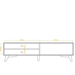 Clearance Fernsehboard Vedra Massivholz Tv Möbel|Fernsehtische