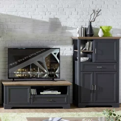 Online Fernseher Anbauwand Valgura Wohnwand 250 Cm