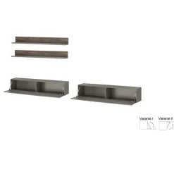 New Fernseher Schrankwand Hanniba Wohnwand 300 Cm|Moderne Wohnwände