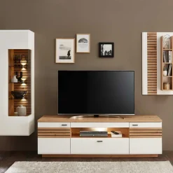 Fernseher Schrankwand Luzie*Pharao24 New