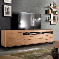 Discount Fernseher Schrankwand Vruamosa Wohnwand 250 Cm|Moderne Wohnwände