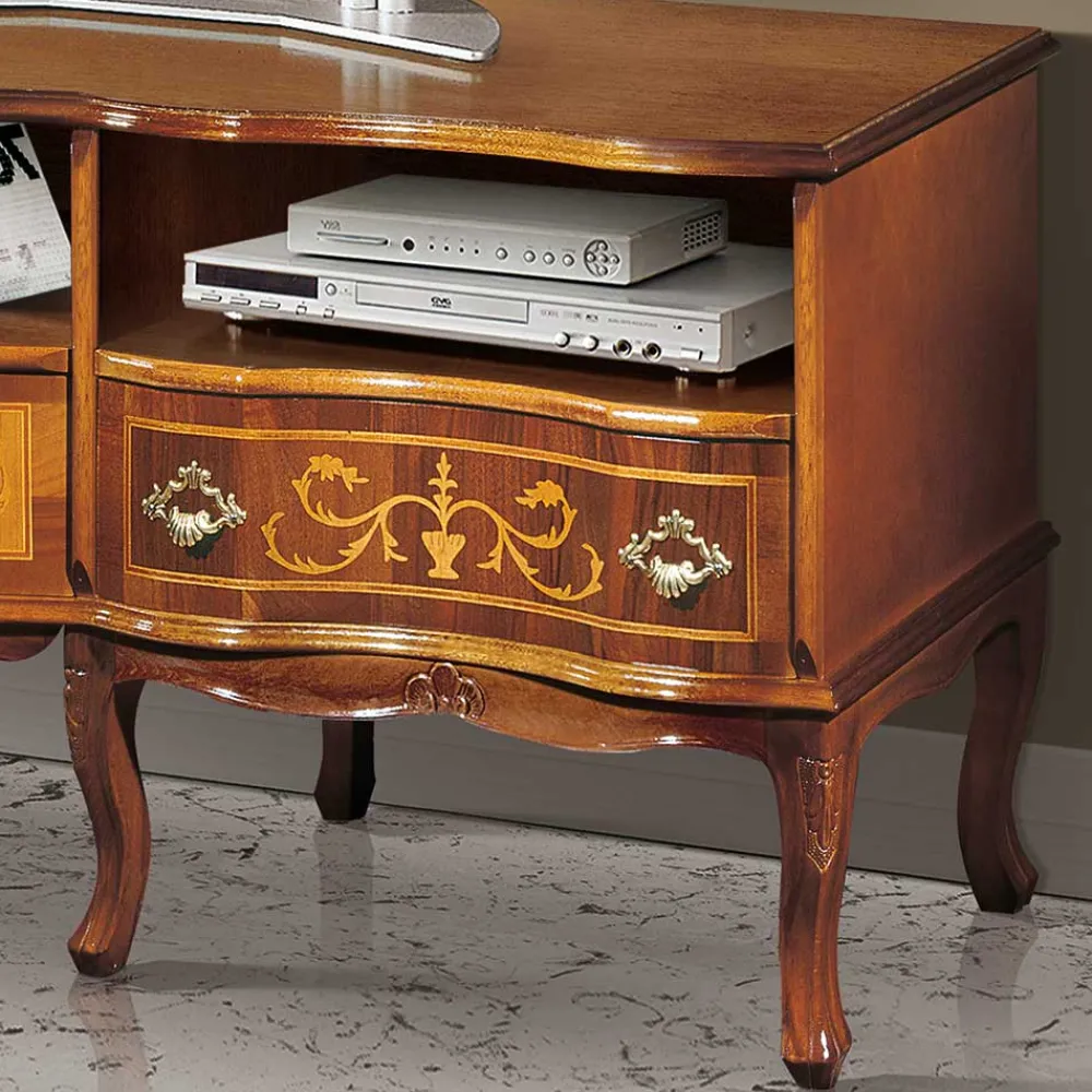 Clearance Fernsehtisch Valdarar Massivholz Tv Möbel|Fernsehtische