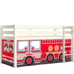 Feuerwehr Hochbett Kinder Uwida Kinder Kinderbetten|Kinderhochbetten