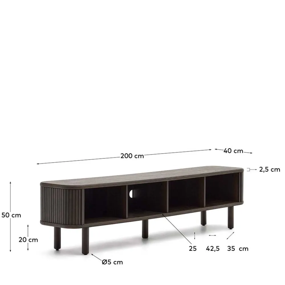 Discount Flachstrecke Wohnzimmer Sirium Fernsehtische|Lowboards