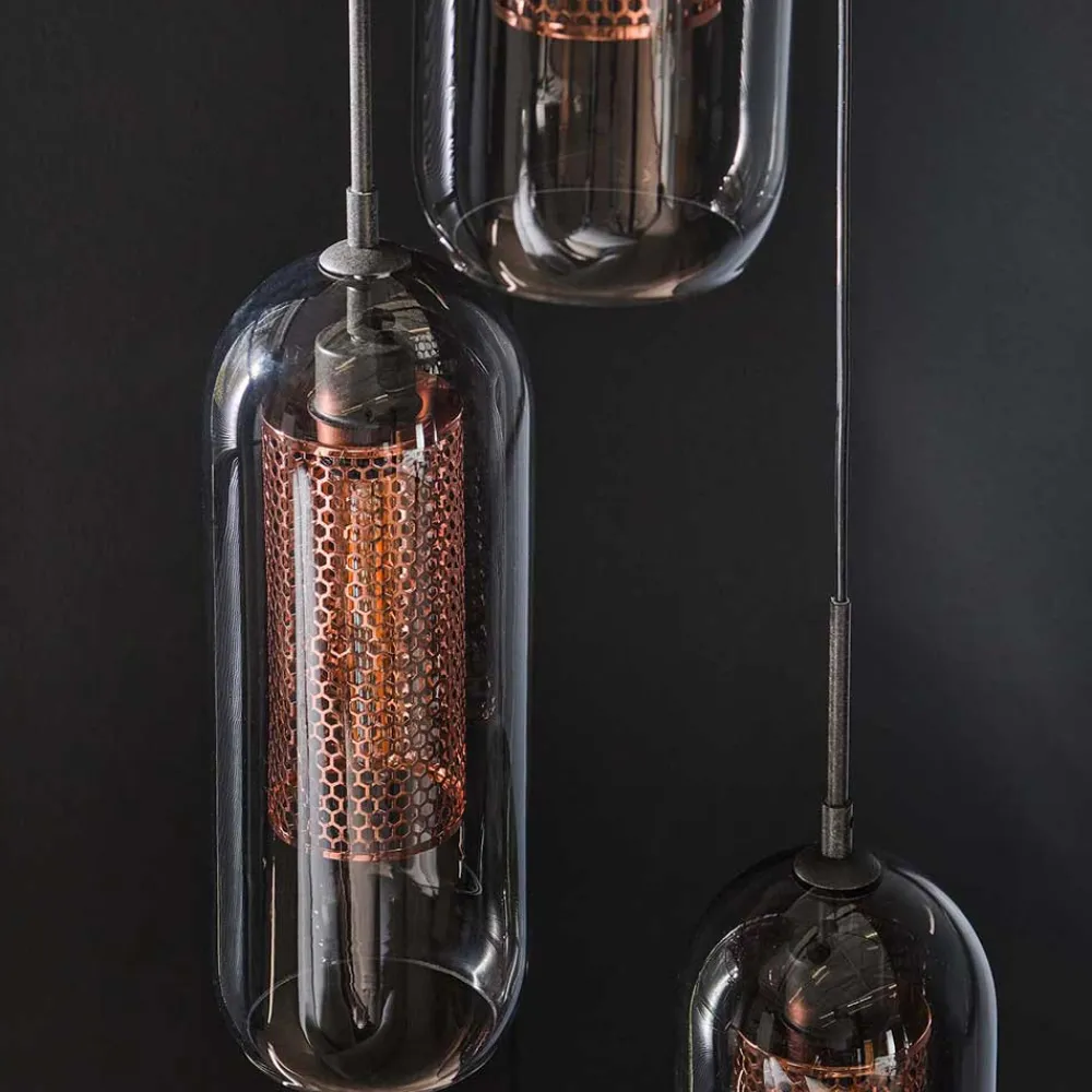 Online 3-flammige Hängeleuchte Funius Lampen Und Leuchten