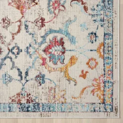 Floraler Kurzflor Teppich Zeremonia*Pharao24 Hot