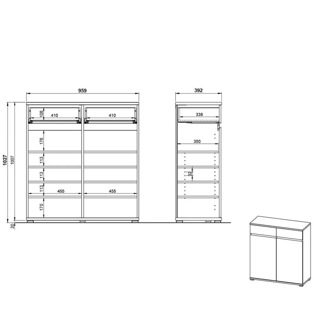 Flur Möbel Sveralda*Pharao24 Hot