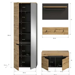 Online Flurgarderobe Alexandro Garderobensets