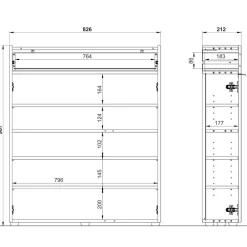 Flurgarderobe Lastania*Pharao24 Outlet