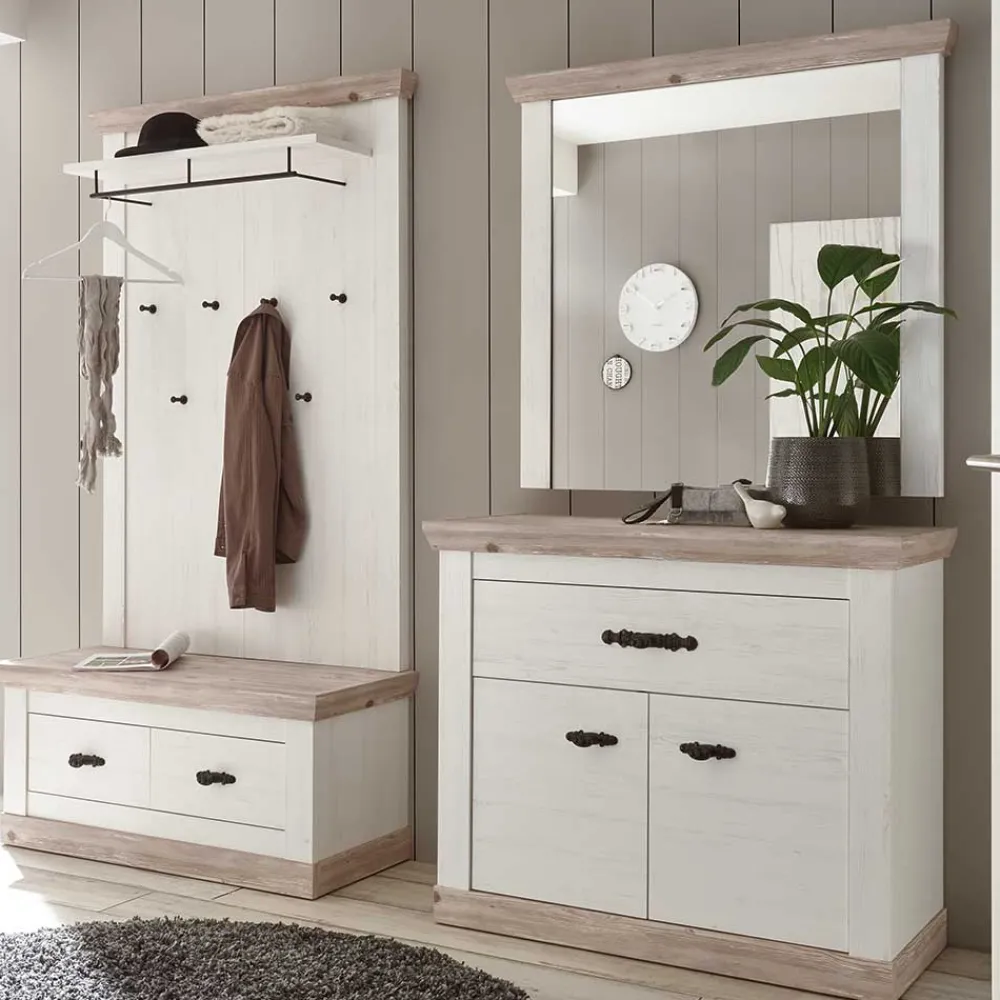 Discount Flurgarderobenset Flurencina Garderobensets