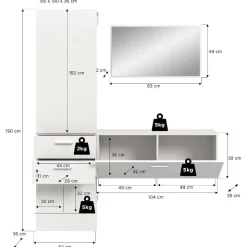 Best Flurgarderobenset Tiploma Garderobensets
