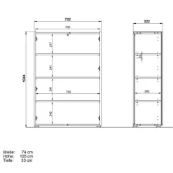 New Flurmöbel Set Arturo Garderobensets