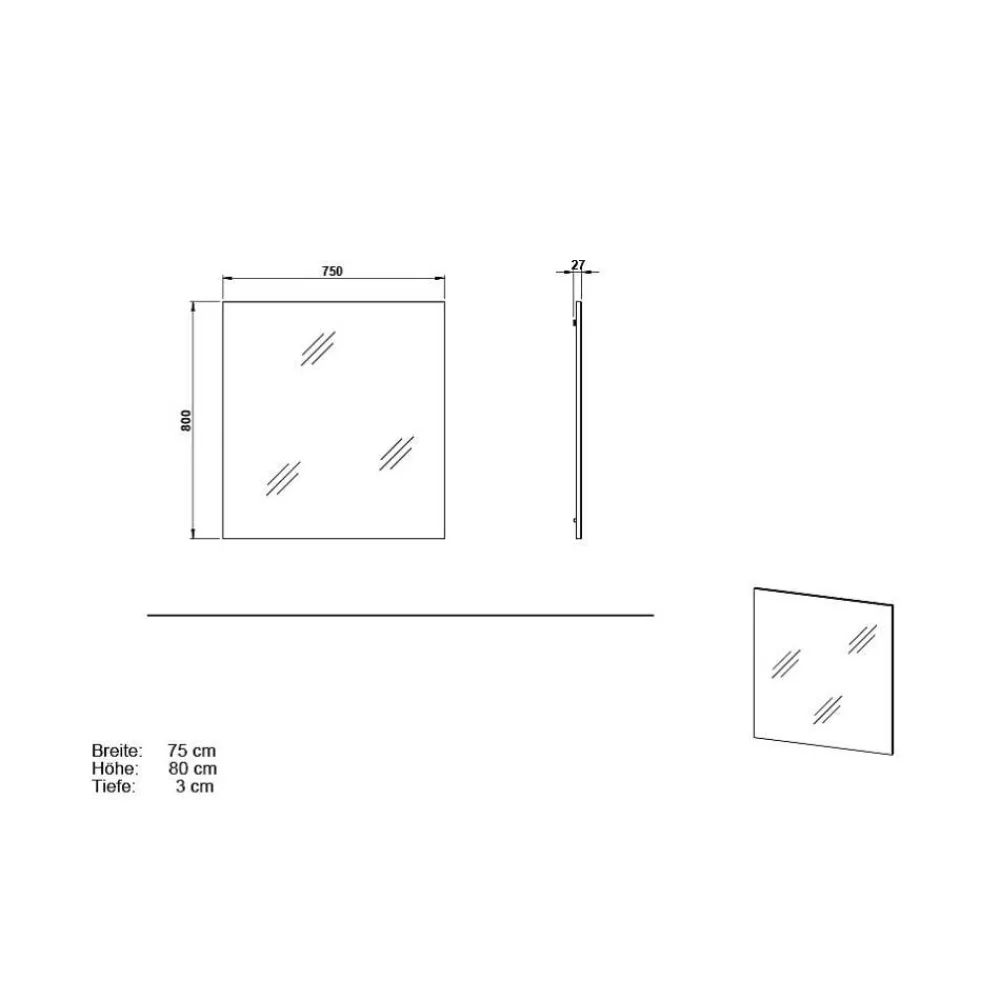 Discount Flurmöbelset Flakes Garderobensets