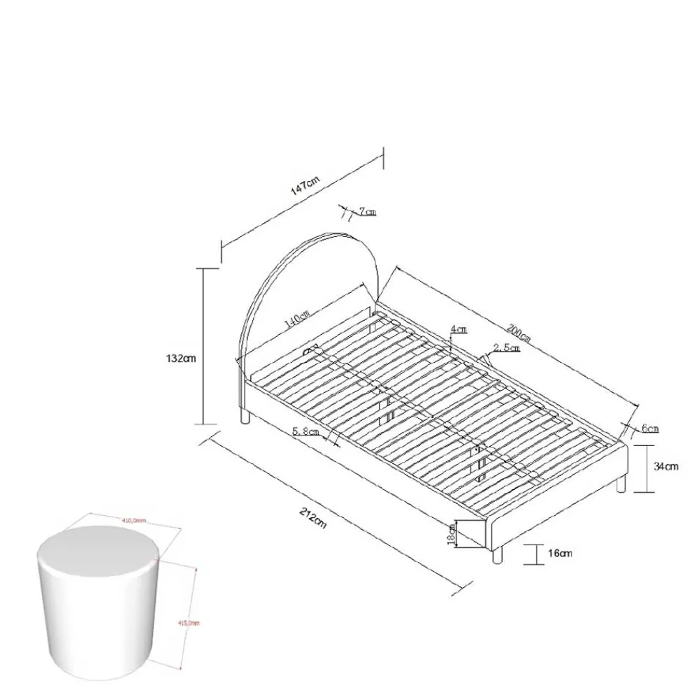 Franzoesisches Bett Vanotti*Pharao24 New