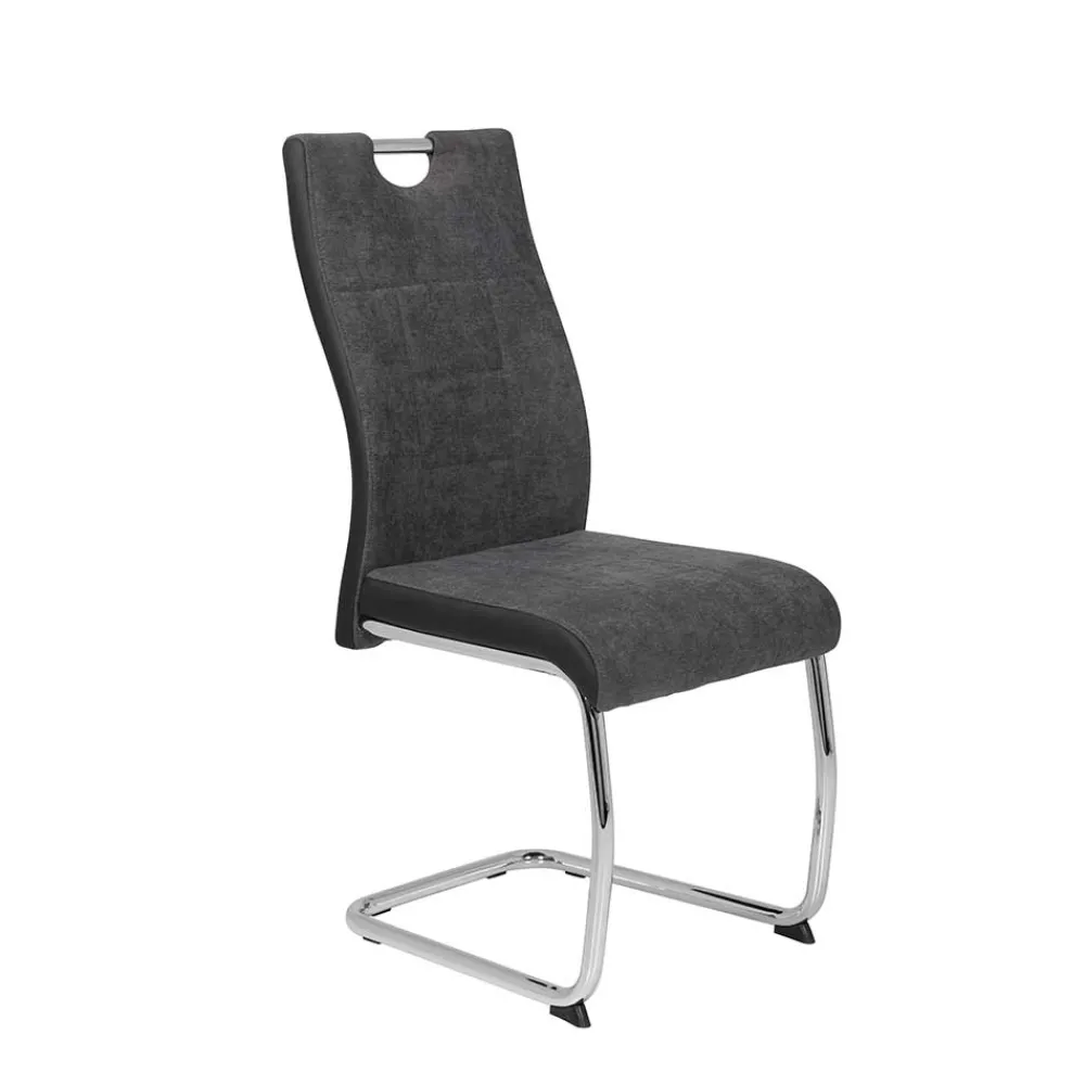 Outlet Freischwinger Elynia Lederstühle|Freischwinger