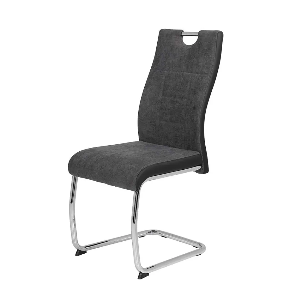 Outlet Freischwinger Elynia Lederstühle|Freischwinger